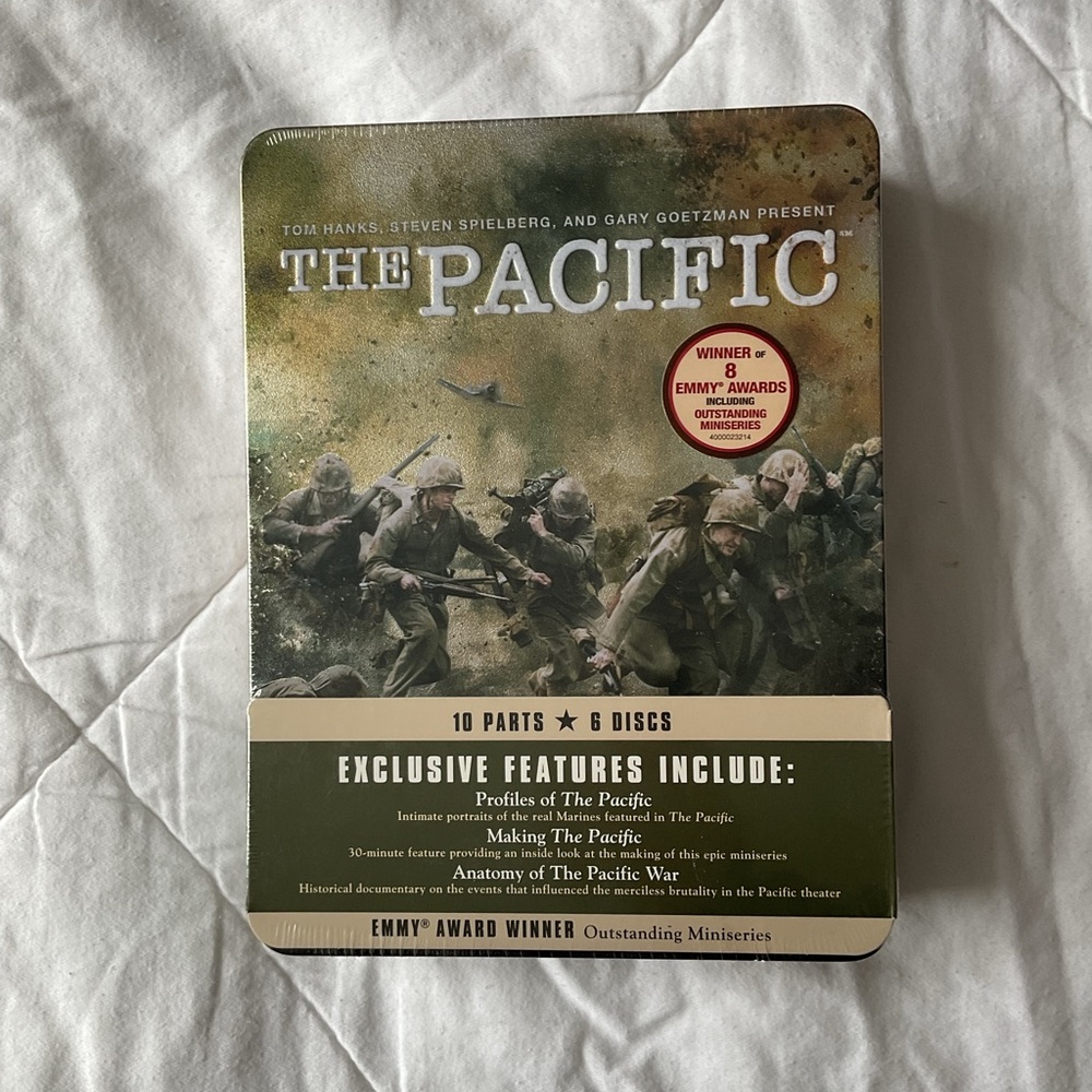 🆕 The Pacific DVD Collectible Tin Box Set